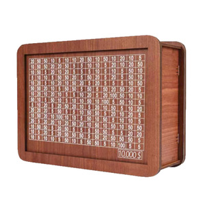 <span class=keywords><strong>Salvadanaio</strong></span> in Legno con Contatore, Design <span class=keywords><strong>Vintage</strong></span>, Vendita Calda Transfrontaliera - Product Image 1