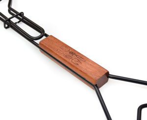 Panier à griller antiadhésif pour poisson Panier à griller pour barbecue en acier inoxydable - Product Image 3