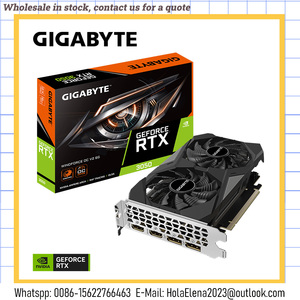 การ์ดจอ Gigabyte รุ่น GV-N3050WF2OCV2-6GD RTX3050 WINDFORCE OC V2 6G rtx3050 การ์ดแสดงผล rtx3050 ใหม่ GDDR6 96Bit ใหม่ - Product Image 1