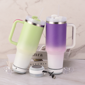 <span class=keywords><strong>New</strong></span> 40 Oz Âm Nhạc Loa Đôi Tường Cách Điện Chân Không Bluetooth Loa Cốc Thép Không Gỉ Thông Minh Không Dây 40 Oz Cốc - Product Image 4