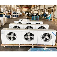 Evaporador de Último Diseño con Descongelación por Agua, 380V, para Instalaciones de Almacenamiento en Frío Industrial, Refrigeración sin Escarcha, Enfriado por Aire