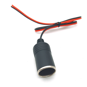 12 فولت ولاعة سجائر كهربائية كابل مقبس نسائي لسيارة دراجة نارية - Product Image 2