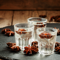 Bebida Alcohólica Italiana FALED de 700 ml, Licor de Anís Forte Altamente Recomendado con Fuerte Aroma y Sabor, 38% de Alcohol