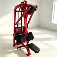 Máquina de Gimnasio Ajustable con Peso de Acero para Entrenamiento de Fuerza: Pecho, Espalda, Deltoides, Remo Sentado, Pila de Pesas de 143 kg