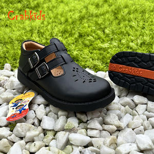 Crabkids New Stock Arrival <strong>Little</strong> Girl Breathable <strong>Real</strong> Leather School <strong>Shoes</strong> Dress <strong>Shoes</strong> for School Party - Product Image 3