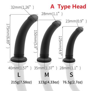 Culotte lesbienne avec gode réaliste, harnais à gode, ceinture, gode en silicone, plug anal, ventouse, jouets sexuels pour femmes - Product Image 3