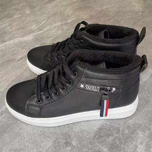 Winter New Style Plus Velvet White Shoes High Top Thick Bottom Snow Boots Short Boots Ladies - Product Image 6