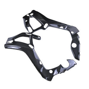 Cubierta de cuadro ligera de fibra de carbono 3K 2x2 con tejido de sarga y fijación directa para S1000RR 2019-2025 - Product Image 4