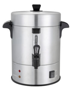 Hervidor de café comercial de aluminio, 100 tazas, para llevar, Buffet Central, cafetera eléctrica - Product Image 2