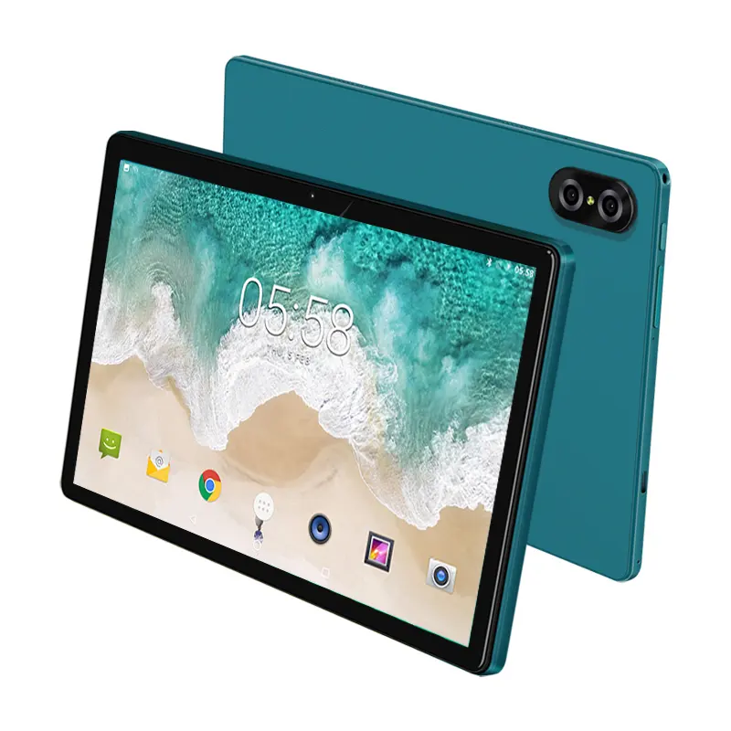 10 Inch Android Tablet 2 In 1 Octa-core 4gb 64gb Dual Sim Card 5g Wifi Tablets 10.1" Fhd Tablet Pc