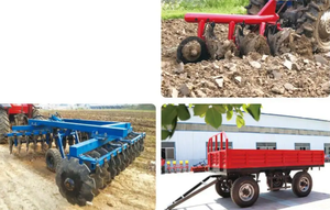 Cultivador de 3 Filas con Suspensión de Tres Puntos R-380 de 500 kg y 60 hp, Abrehileras de Patatas de 900 mm de Ancho de Labranza para Tractor - Product Image 4