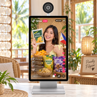 HAOCROWN Factory Direct, machine de streaming en direct tout-en-un de 15,6 pouces, RK3588 Android 12 8 Go 128 Go, écran tactile pour les créateurs de contenu