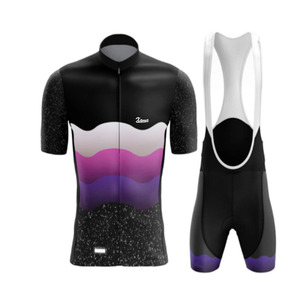 Combinaison de cyclisme d'été à manches courtes pour hommes, à séchage rapide, <span class=keywords><strong>tenue</strong></span> de cyclisme GEL Team pour les compétitions, vêtements de vélo - Product Image 4