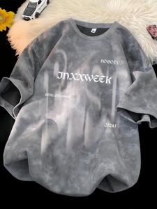 <span class=keywords><strong>T</strong></span>-<span class=keywords><strong>shirt</strong></span> décontracté pour <span class=keywords><strong>homme</strong></span>, coupe ample, anti-boulochage, 100 % coton lourd 300 grammes, manches courtes, tendance é<span class=keywords><strong>t</strong></span>é 2026 - Product Image 5