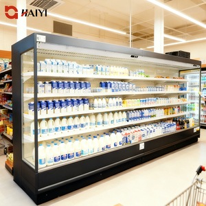 Commerciële gekoelde vitrinekoelkasten, open koelvitrine voor supermarkten - Product Image 2