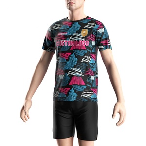Camiseta de Rugby de Manga Corta para Hombre, Diseño de Lujo, para Entrenamiento Deportivo, Estilo Sudáfrica, Argentina, con la Bandera del País - Product Image 5