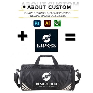Bolsa de almacenamiento de negocios de fitness cruzada Oxford portátil personalizada impermeable con cremallera logotipo personalizable viaje de corta distancia - Product Image 3
