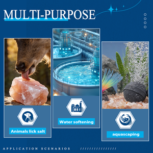 Sel de Bain Minéral Naturel Rose Foncé de l'Himalaya Haute Pureté, Design Art Déco, Durable pour la Décoration Intérieure et la Thérapie Spa - Product Image 6