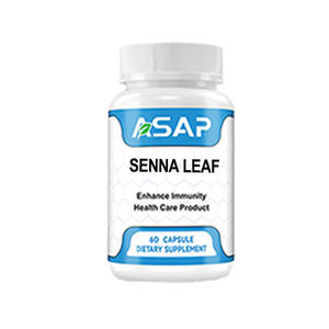 Cápsula de extracto de hoja Senna de extracto de hierbas de etiqueta privada OEM - Product Image 1