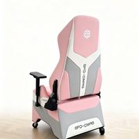 Canapé de jeu ergonomique inclinable, fauteuil de jeu individuel coloré avec repose-pieds, chaise longue inclinable pour salle de jeu à domicile
