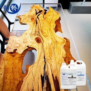 थोक मुक्त नमूना क्रिस्टल स्पष्ट सिलिकॉन आग गर्मी प्रतिरोधी एपॉक्सी रेसिन निर्माण के लिए नदी टेबल गोंद चिपकने के लिए - Product Image 1