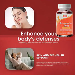 Astaxanthin תומך פעילות אנטי-אוקסידנטים העור & בריאות העין תמיכה צמח astaxanthin softgel פרטי תווית תוספי מזון - Product Image 3