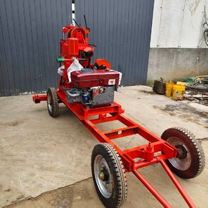 Hot Selling 100m 150m 200m High Efficiency <strong>Geological</strong> <strong>Exploration</strong> <strong>Drilling</strong> Rig Wheel-Type Diesel Engine Water Well <strong>Drilling</strong> Rig - Product Image 5