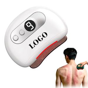 0728 Mini Masajeador de Espalda Portátil, Dispositivo de Vibración para el Cuidado de la Salud, Gua Sha de Piedra Bian de Calidad - Product Image 4