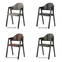 Chaises de restaurant Table de café et chaise Meubles de club Café Discothèque Cafétéria Table à manger Canapé Booth Ensemble Chaises en bois