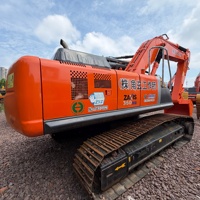 Grande pelle sur chenilles Hitachi ZX360H-5G d'occasion du Japon, robuste, 34 tonnes, avec moteur, pompe et moteur électrique, certifiée CE, godet de 1,5 m, puissance de 190 kW