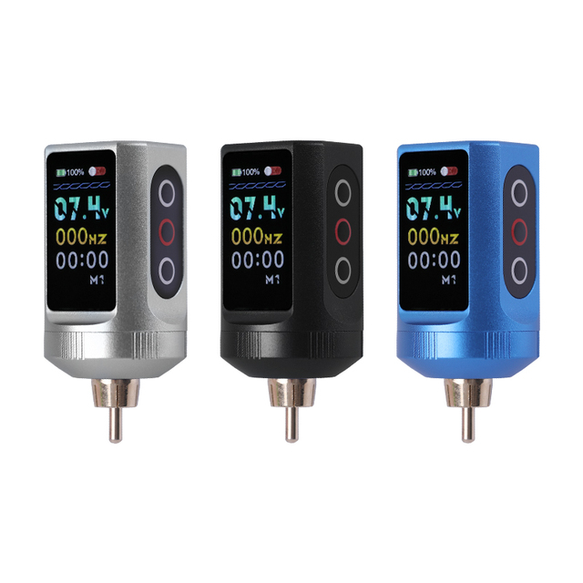 Popular Wireless Tattoo Power Supply Portable Mini Tattoo Power Supply RCA Connection Tattoo Machine Power Supply