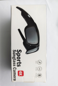 Lunettes <span class=keywords><strong>Enregistreur</strong></span> Vidéo 4K Mini Caméra Lunettes de Soleil Polarisées UV400 avec Écouteurs pour Sports de Plein Air - Product Image 6