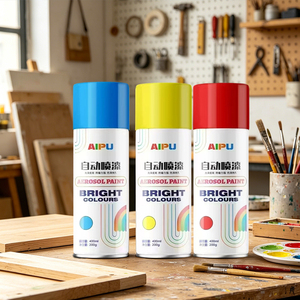 <span class=keywords><strong>Peinture</strong></span> aérosol acrylique de haute qualité 450 ml pour réparation de petites surfaces, idéale pour cadre de vélo - Product Image 2