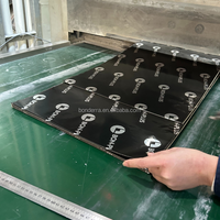 BON-PLUS Max 120mil (3mm) tapis insonorisant de voiture en butyle 0.36SQM isolation phonique et amortisseur de vibrations