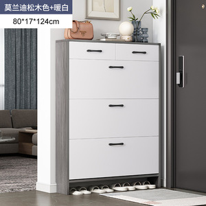 Scarpiera in Legno MDF Stile Moderno 2026, 10 Pezzi, Regolabile, Facile da Installare, Organizzatore per la Casa, Arredamento da <span class=keywords><strong>Esterno</strong></span> - Product Image 6