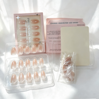 Faux ongles à presser en amande, mauve nude, effet œil de chat, magnétiques, scintillants or et argent, brillants, vente en gros, personnalisables, marque privée