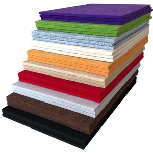 OEM फैक्टरी महसूस किया पॉलिएस्टर फाइबर पर्यावरण के अनुकूल ध्वनि सबूत अवशोषित छत ध्वनिक पैनल सिनेमा संगीत कमरे घर सजावट - Product Image 2