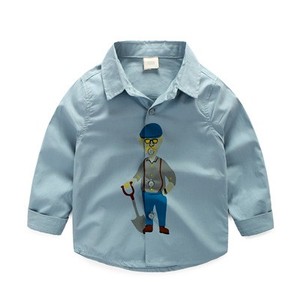 เสื้อเชิ้ตสำหรับเด็กผู้ชายเสื้อผ้าสำหรับเด็กรุ่นใหม่ - Product Image 2