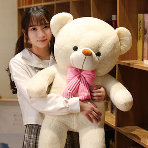 थोक गुलाबी विशाल नरम प्लश टेडी भालू के खिलौने बिना भरे हुए कपास कपड़े की खाल के साथ कपास कपड़े की खाल की खाल के साथ कम कीमत - Product Image 5