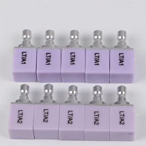 5 pièces/boîte bon <span class=keywords><strong>prix</strong></span> lingot de céramique de verre de disilicate pour le matériel dentaire de CAM/CAD, disilicate de Lithium en céramique de verre dentaire - Product Image 2