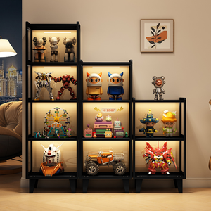 Vitrine transparente en acrylique anti-poussière pour figurines, bibliothèque, boîte mystère <span class=keywords><strong>Lego</strong></span>, modèles et objets de collection - Product Image 3