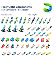 Connecteur rapide à fibre optique FTTH SC/APC monomode pour câble de branchement G.657A2, réseau CATV PON