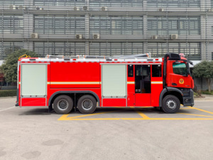 Mercedes-ben 12 tấn 6x4 xe cứu hỏa chạy bằng nhiên liệu diesel Xe Tải Điều Kiện Mới xe máy nén khí với hộp số tự động - Product Image 5