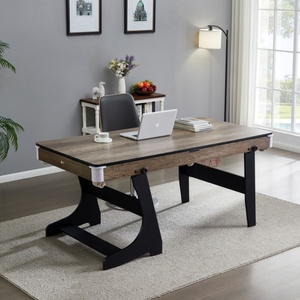 Table de billard pliable 3-en-1 de 6 pieds, convertible en table de <span class=keywords><strong>ping</strong></span>-<span class=keywords><strong>pong</strong></span> et table à manger, table de billard peu encombrante avec plateau de jeu - Product Image 3