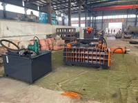 Presse à balles hydraulique pour métaux de rebut, compacteur de déchets, machine à balles et à compactage pour canettes en aluminium carrées UBC