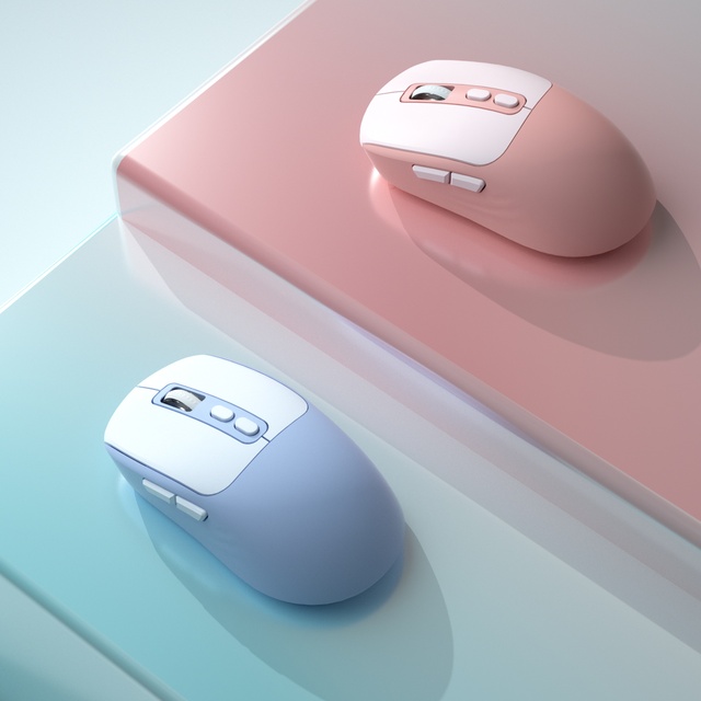 New Arrival Gaming Ergonomic 2.4G Dual-Mode Rechargeable Wireless Mouse Type-C Charging for Laptops Mobile Phones & IPad Tablets