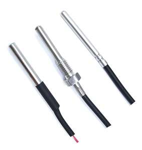 Tùy chỉnh pt1000 <span class=keywords><strong>Water</strong></span> <span class=keywords><strong>Proof</strong></span> cảm biến nhiệt độ Hai Dây 3 cáp SUS304 probe M8 Threaded RTD cảm biến - Product Image 2