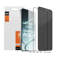 Film de protection d'écran en verre trempé pour téléphone portable, anti-espion, anti-rayures, couverture intégrale, dureté 9H, pour Oneplus ACE 5 6 PRO