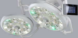 Equipo Médico MT Yde700/700c Lámpara Quirúrgica Móvil LED sin Sombra Lámpara de Operación de Techo LED de Doble Cúpula - Product Image 6