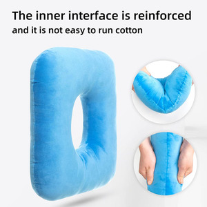 Almohada Donut para Coxis, Cojín Antiescaras para Cama, Almohadilla Transpirable para <span class=keywords><strong>Hemorroides</strong></span>, Postoperatorio, <span class=keywords><strong>Embarazo</strong></span>, Alivio de Presión - Product Image 3
